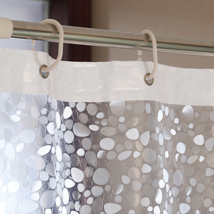 Waterproof Shower Curtain – Anti-Mildew Fabric with Cat Print