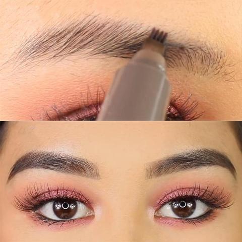 Waterproof 4-Claw Eyebrow Tattoo Pen