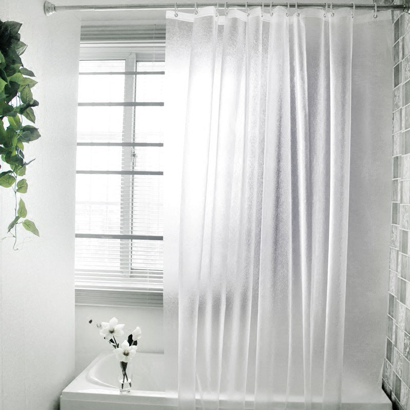 Waterproof Shower Curtain – Anti-Mildew Fabric with Cat Print