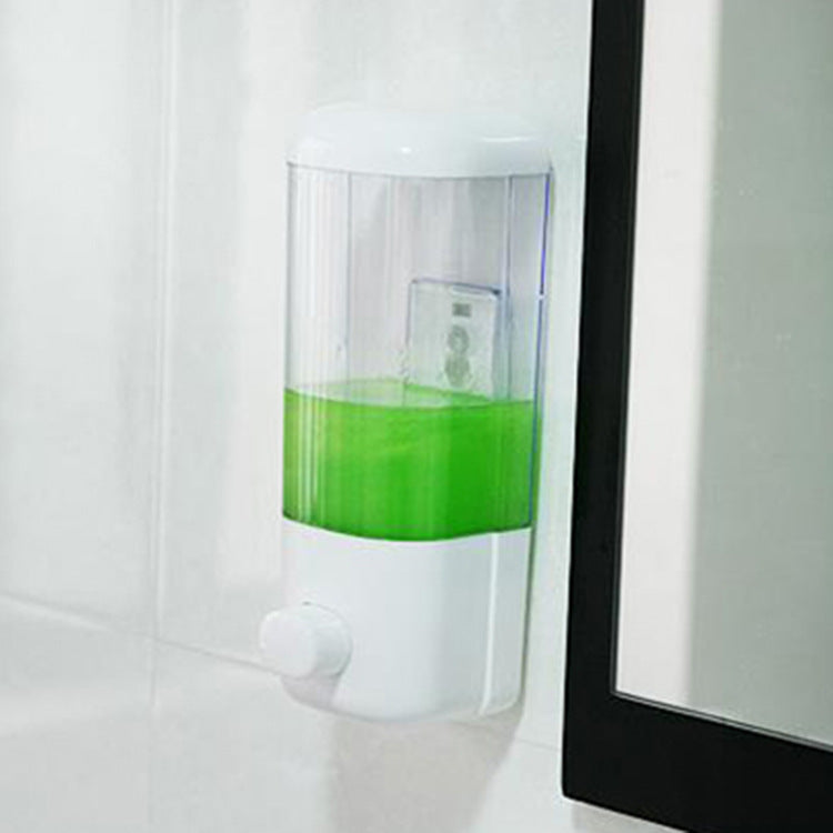 Wall-Mounted Liquid Soap Dispenser – Refillable Bathroom Holder