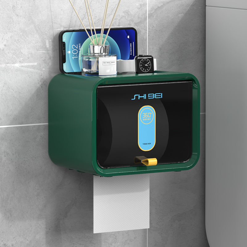 Waterproof Toilet Paper Holder with Storage
