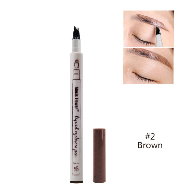Waterproof 4-Claw Eyebrow Tattoo Pen