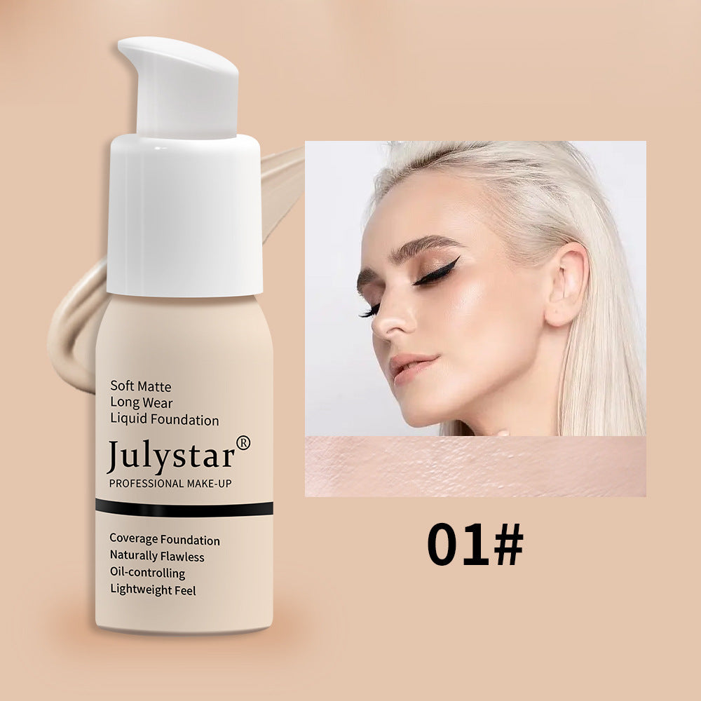 Waterproof Lasting Non Take Off Makeup Concealer Liquid Foundation