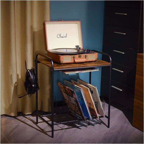 Turntable Station And Record Storage USA Only – Fast 3–7 Days Delivery!"