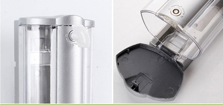 Wall-Mounted Manual Soap Dispenser – Refillable Bottle