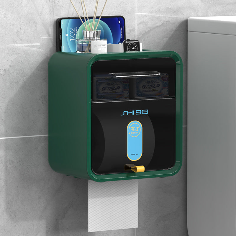Waterproof Toilet Paper Holder with Storage