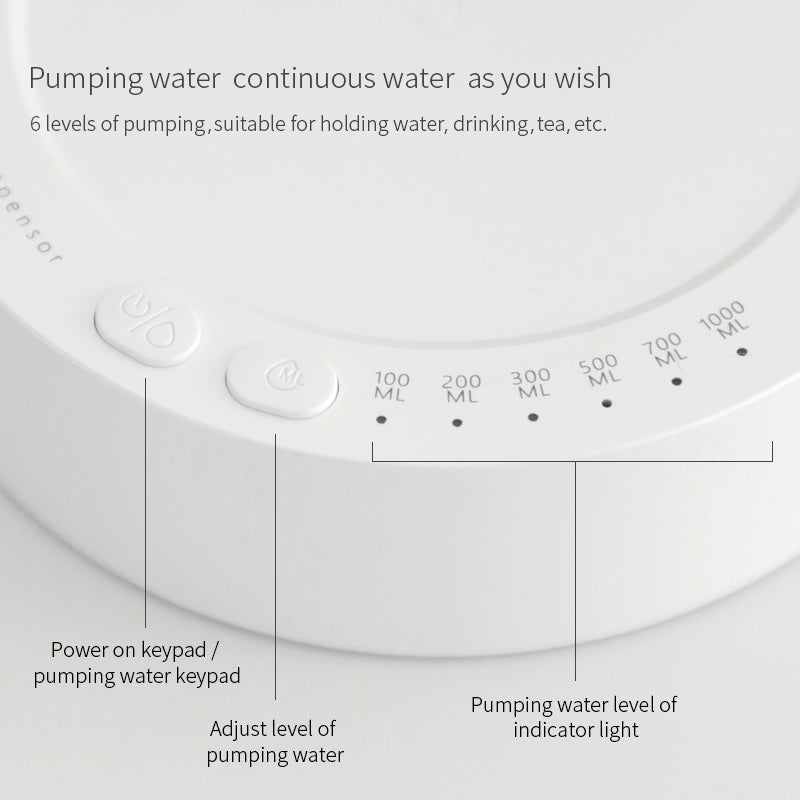 Automatic Electric Water Bottle Pump Dispenser USB Rechargeable