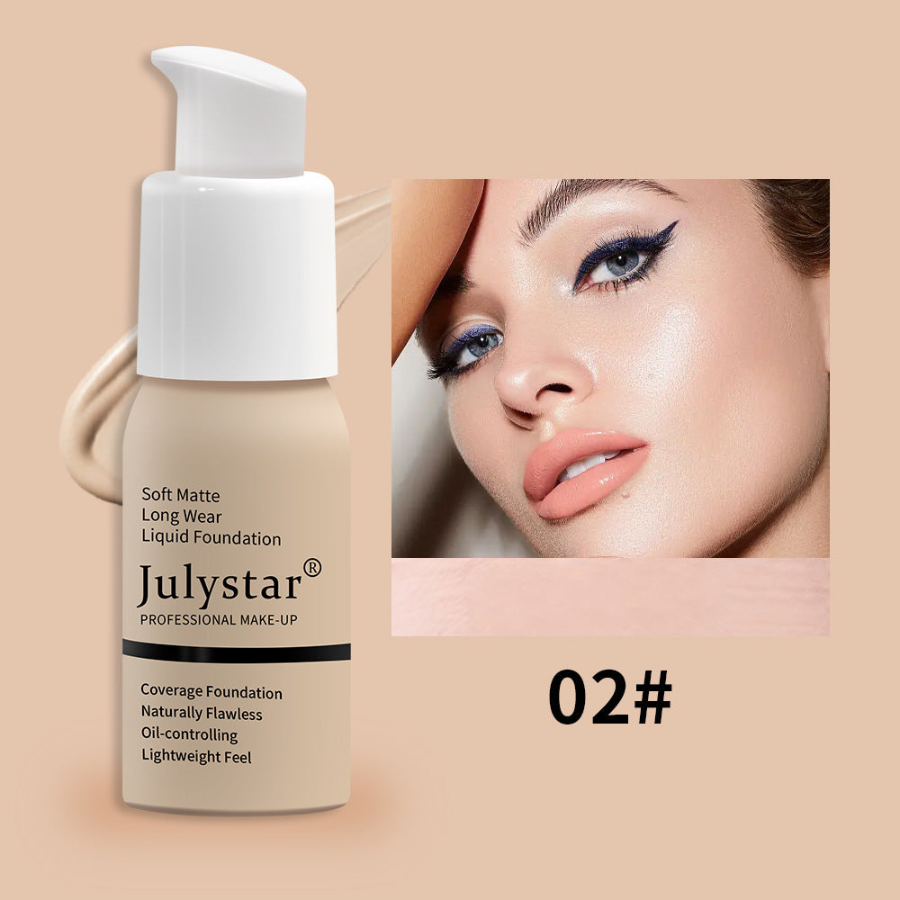 Waterproof Lasting Non Take Off Makeup Concealer Liquid Foundation