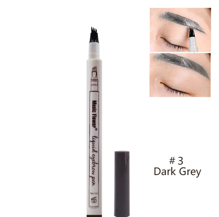 Waterproof 4-Claw Eyebrow Tattoo Pen