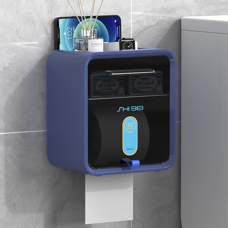 Waterproof Toilet Paper Holder with Storage
