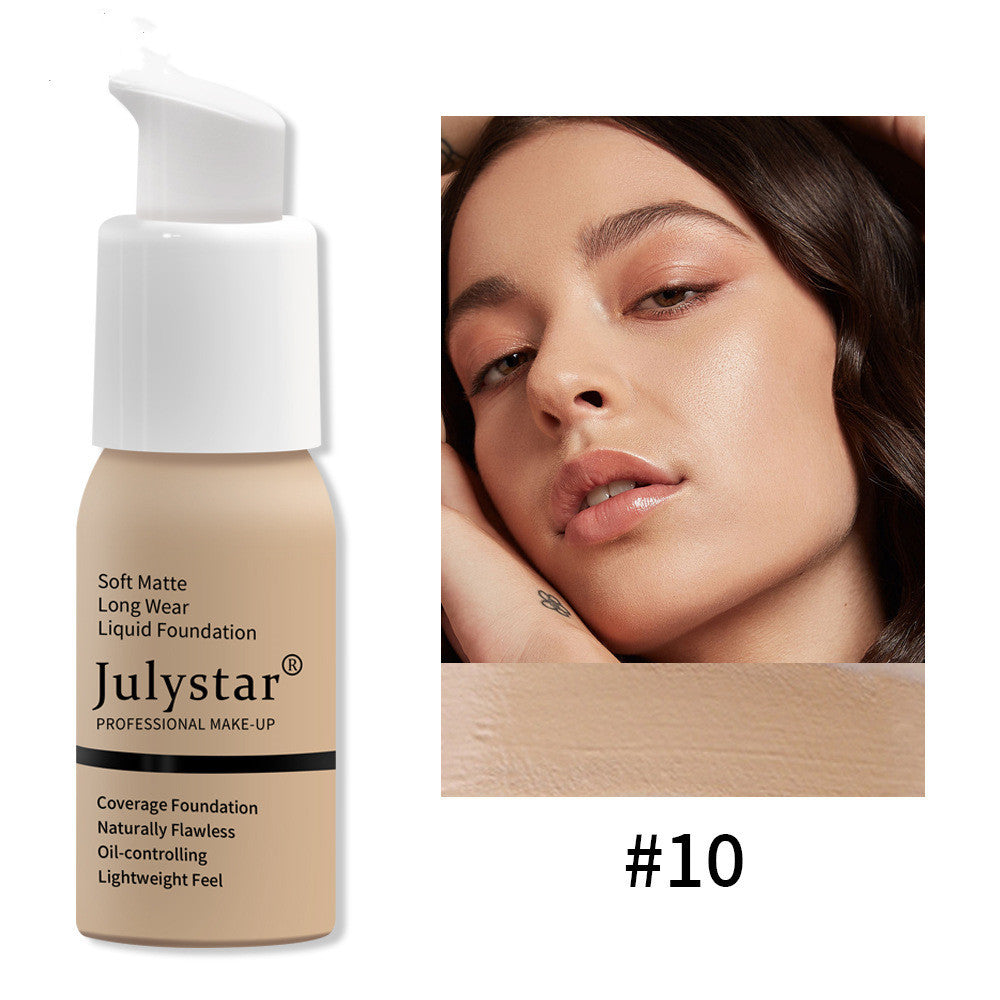 Waterproof Lasting Non Take Off Makeup Concealer Liquid Foundation