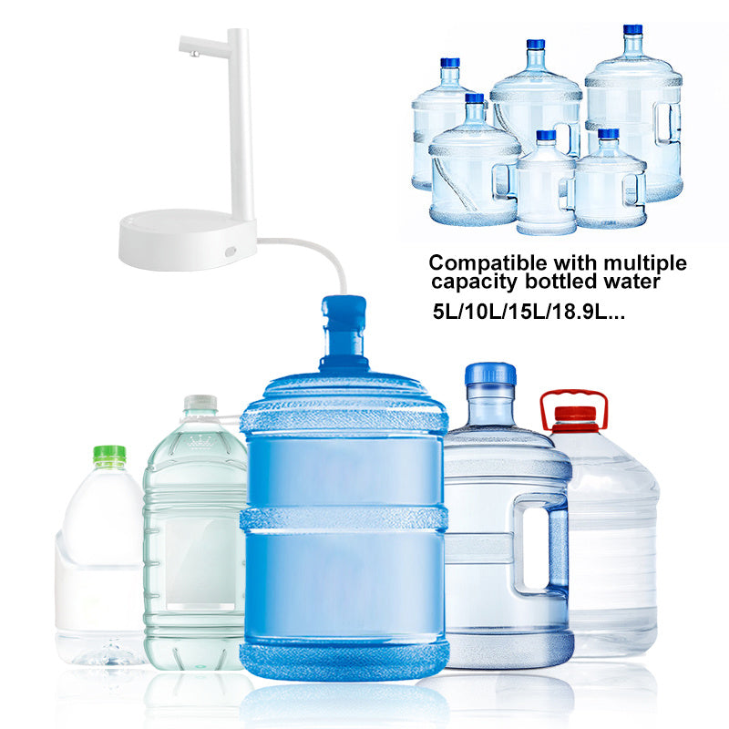 Automatic Electric Water Bottle Pump Dispenser USB Rechargeable