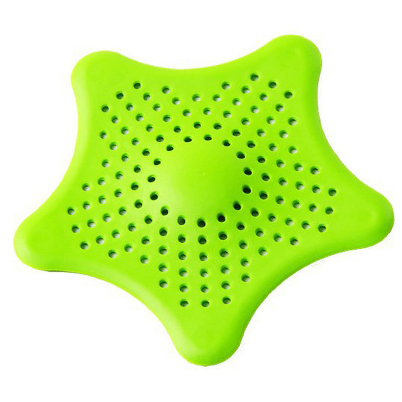 3-Pack Starfish Silicone Hair Catcher – Sink & Drain Filter for Bathroom