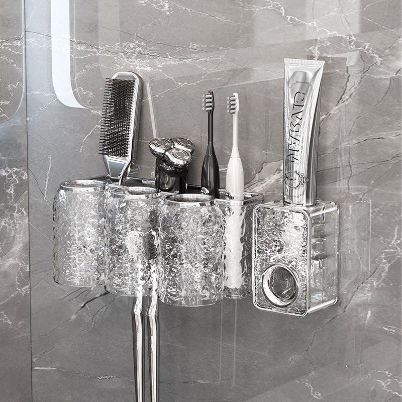 Punch-Free Wall Mounted Toothpaste Squeezer