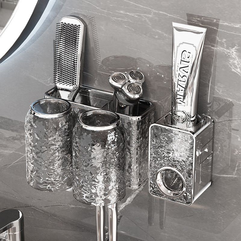 Punch-Free Wall Mounted Toothpaste Squeezer