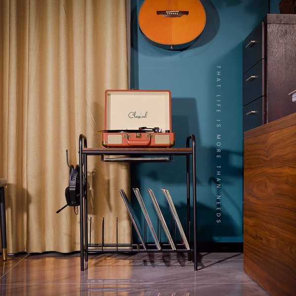 Turntable Station And Record Storage USA Only – Fast 3–7 Days Delivery!"