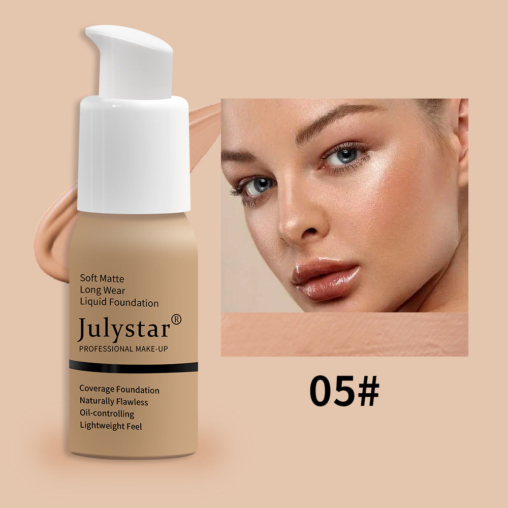 Waterproof Lasting Non Take Off Makeup Concealer Liquid Foundation