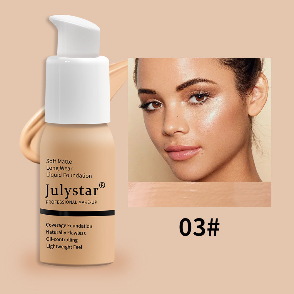 Waterproof Lasting Non Take Off Makeup Concealer Liquid Foundation
