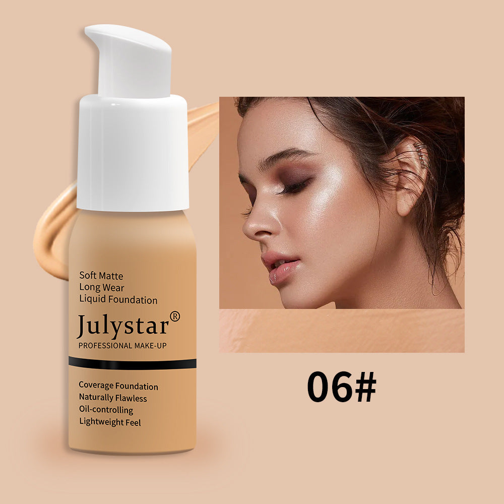 Waterproof Lasting Non Take Off Makeup Concealer Liquid Foundation