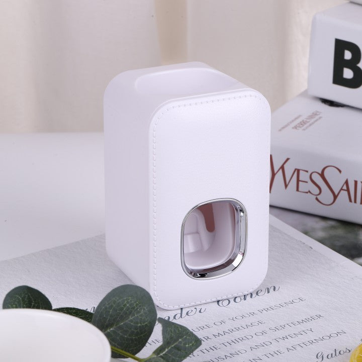 No-Drill Wall Mounted Toothpaste Dispenser