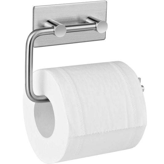 Wall-Mounted Toilet Paper Holder – Minimalist Hook Design for Bathroom