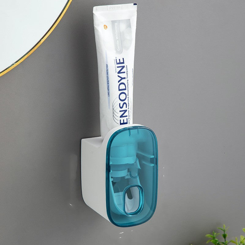 No-Drill Wall Mounted Toothpaste Dispenser