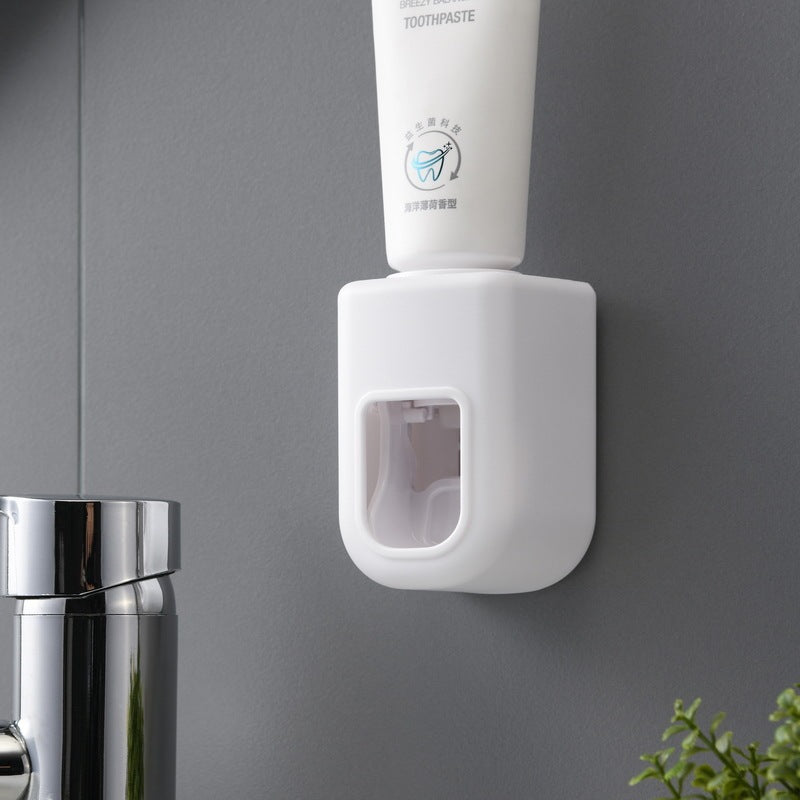Nordic Style Toothpaste Dispenser Set for Bathroom