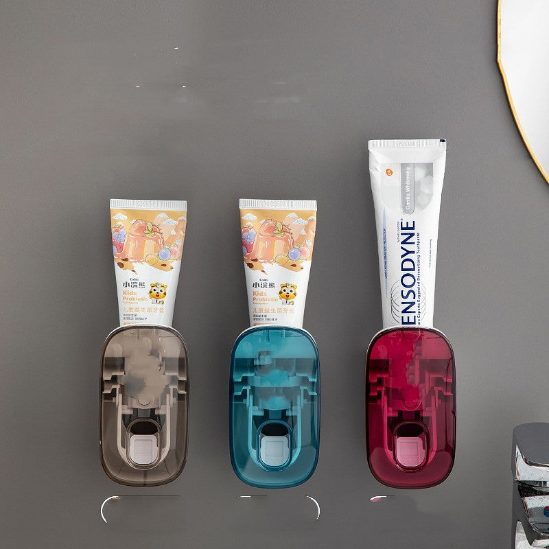 No-Drill Wall Mounted Toothpaste Dispenser