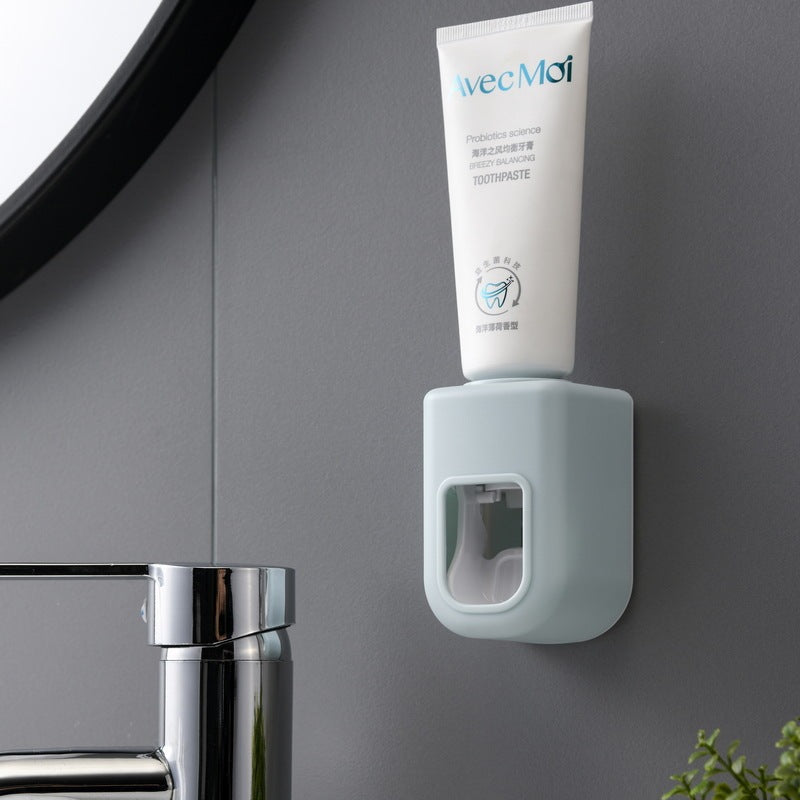 Nordic Style Toothpaste Dispenser Set for Bathroom
