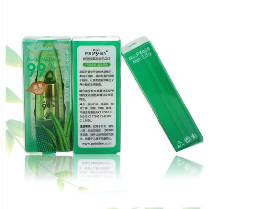 Aloe Vera Gel Color Changing Lipstick Gloss Lip Blam Care