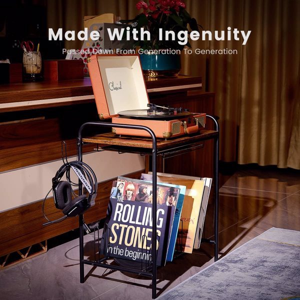 Turntable Station And Record Storage USA Only – Fast 3–7 Days Delivery!"