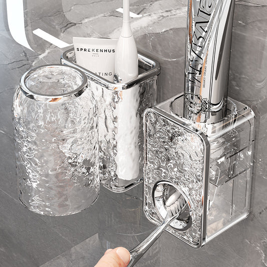 Punch-Free Wall Mounted Toothpaste Squeezer
