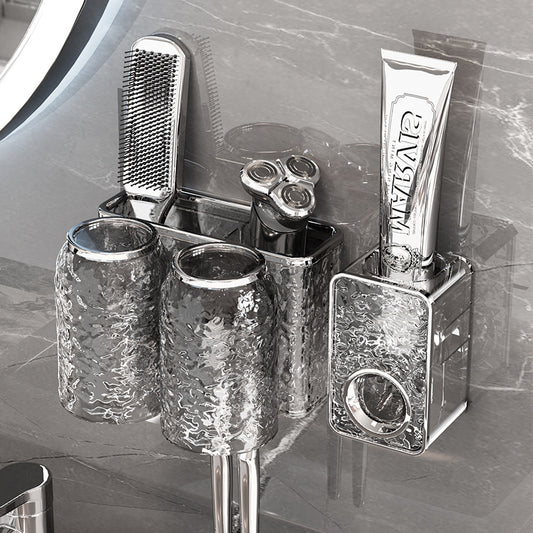 Punch-Free Wall Mounted Toothpaste Squeezer